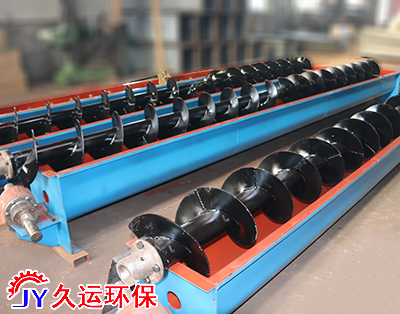 螺旋輸送機(jī)的葉片不同是否帶動輸送物料也有所不同---泊頭久運(yùn)