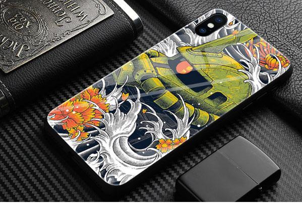 EJQ蘋(píng)果xsmax玻璃手機(jī)殼-iphone6s_7_8p