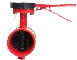 溝槽蝶閥密封性能可靠、不受介質(zhì)注射限制（雙向密封）