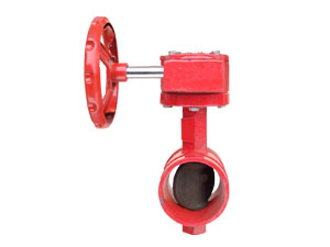 溝槽蝶閥閥體采用厚壁無縫管焊接而成，閥板為球墨鑄鐵，質(zhì)量可靠