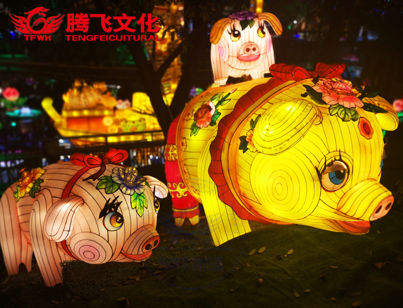 春節(jié)燈會制作 花燈彩燈制作廠家 大型藝術燈會制作