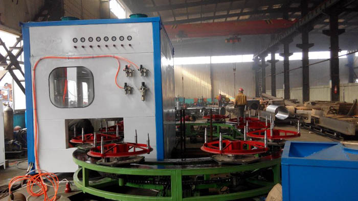 回轉(zhuǎn)支承噴漆機