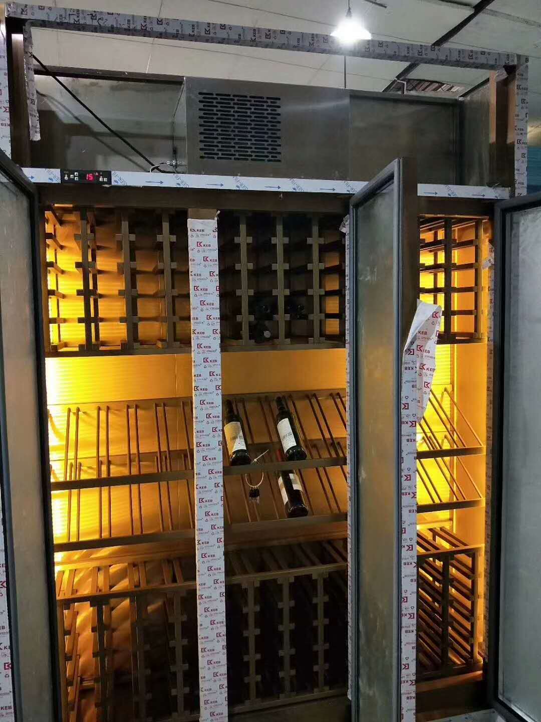 不銹鋼酒柜酒店、紅酒柜玫瑰金不銹鋼酒柜豪華別墅酒柜