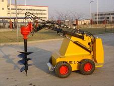 小型滑移挖坑機(jī)，小挖坑機(jī)
