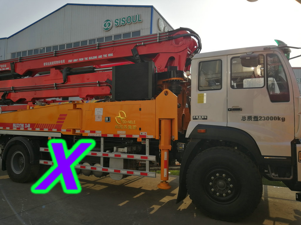 來科尼樂集團，選購東風神宇35米混凝土臂架泵車