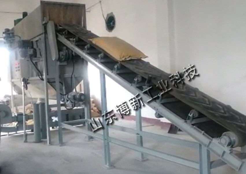 氯化鈉叉車自動(dòng)拆包機(jī)，叉車式自動(dòng)破袋機(jī)圖片