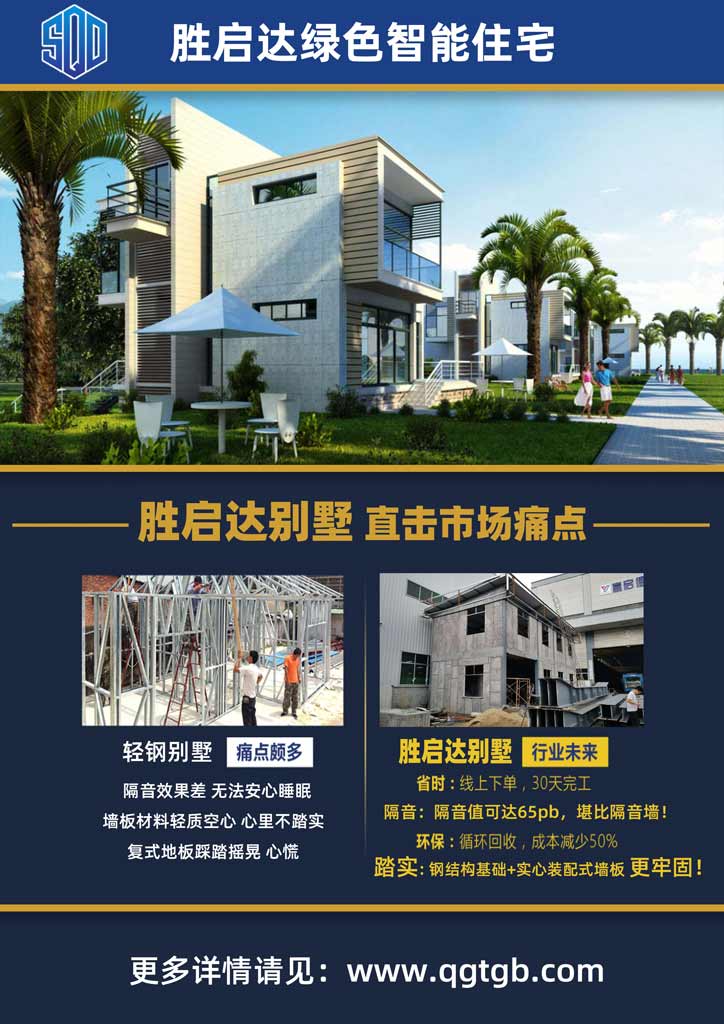 我們從不會打嘴炮 勝啟達智能環(huán)保房 難道還有人不知道