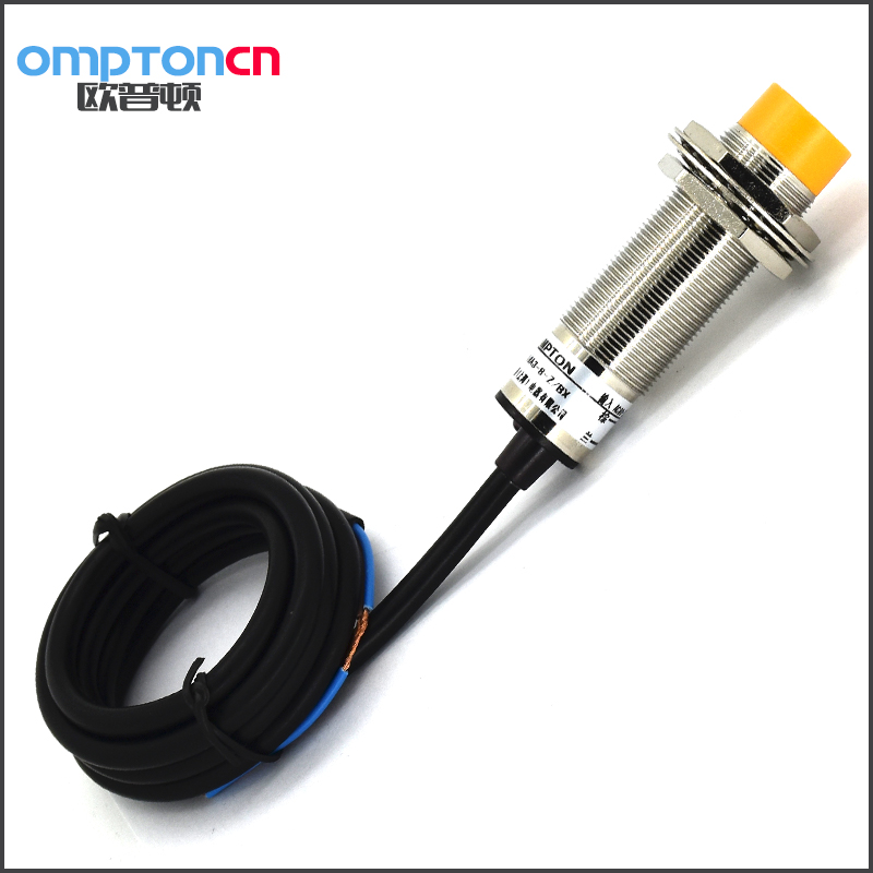 OMPTON彎頭紅外漫反射光電開關感應遠距離調(diào)感應傳感器3米