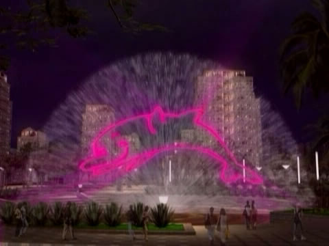 云南昆明水景音樂噴泉公司，水秀，噴泉設(shè)計(jì)，光亮噴泉，水幕電影