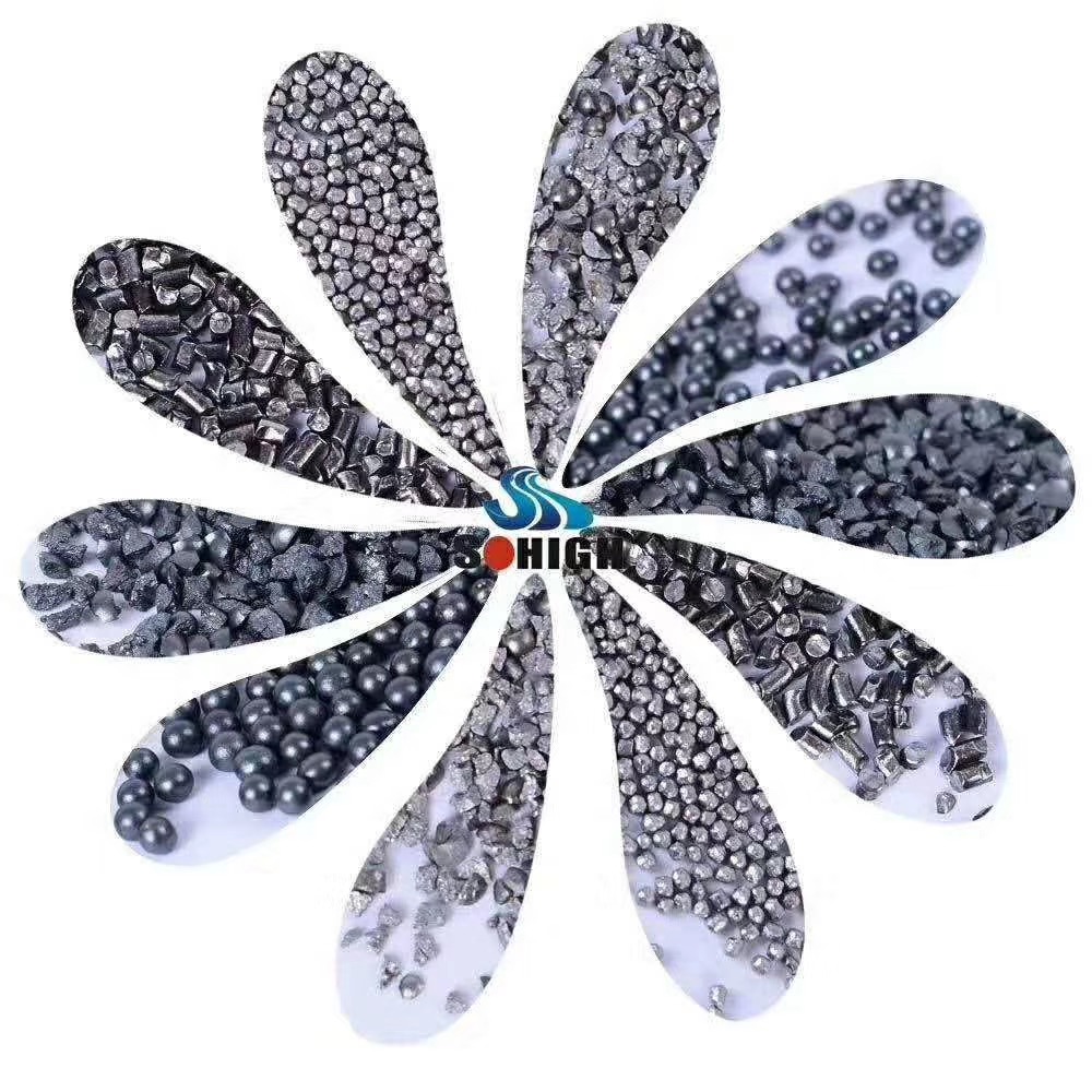 批發(fā)零售鑄鋼丸、鋼砂、鋼絲切丸、 拋丸機除銹金屬磨料