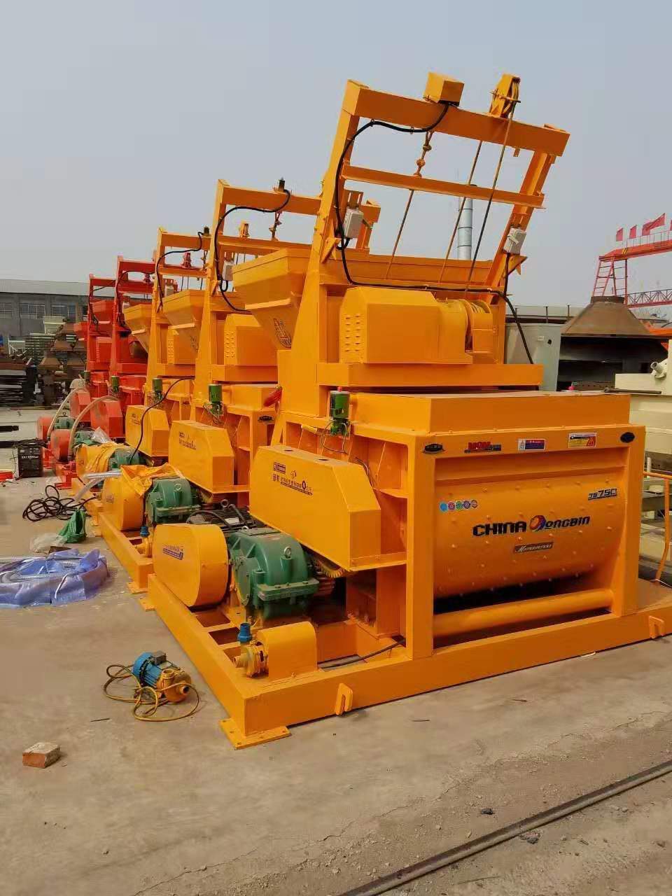 供應js750雙軸臥式混凝土攪拌機 攪拌速度快 質(zhì)量好