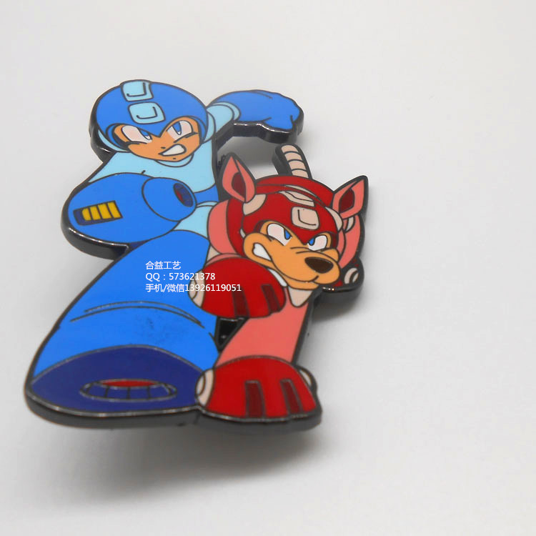 卡通仿琺瑯徽章、高端襟章、各類填色紀念勛章生產(chǎn)廠家