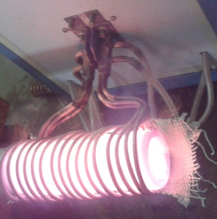 鋼管、管件感應(yīng)加熱電爐