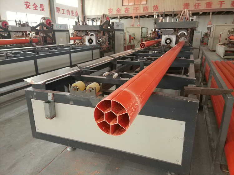 PVC圓七孔管，PVC圓七孔電力管