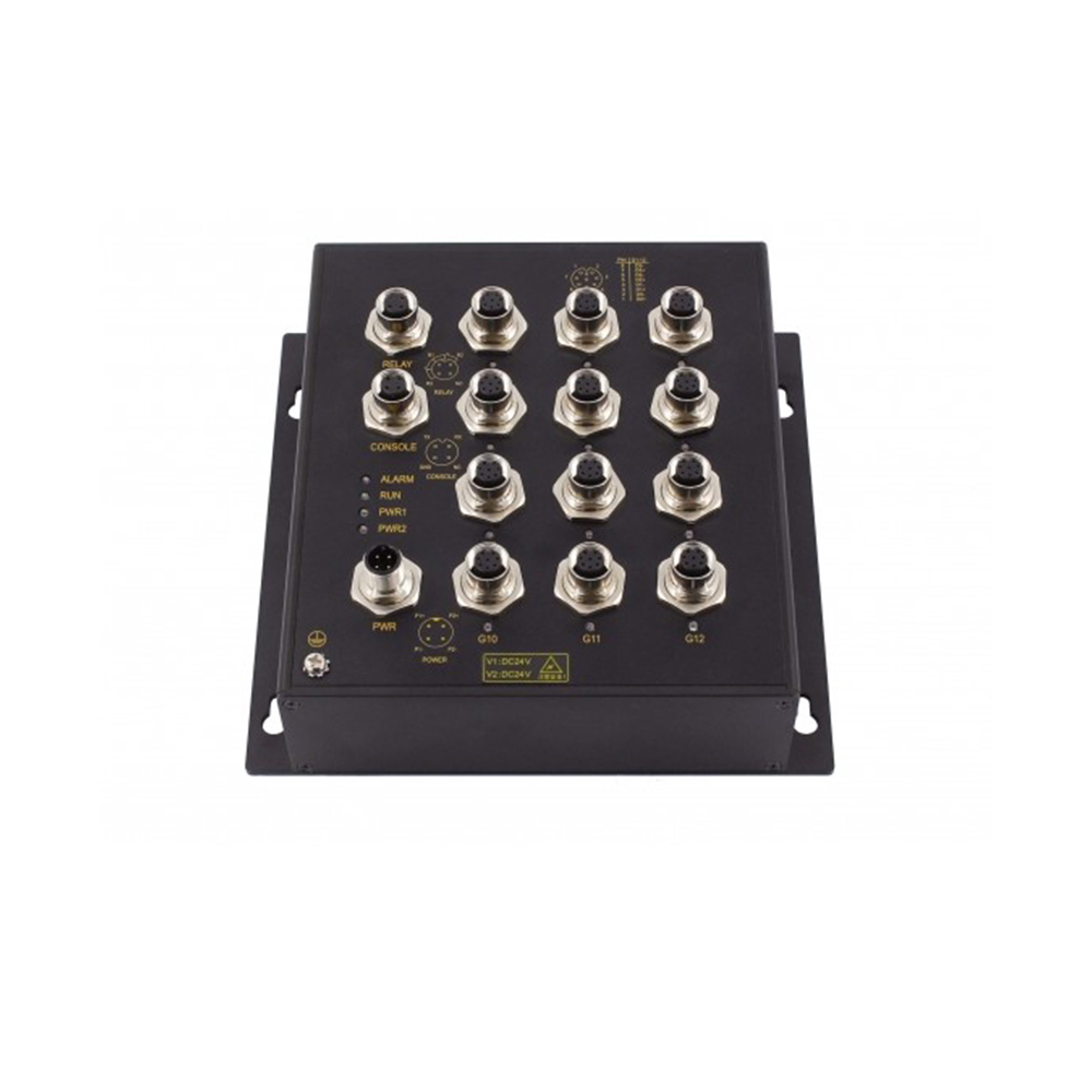 IP67防水型非網(wǎng)管百兆5口/8口M12工業(yè)交換機