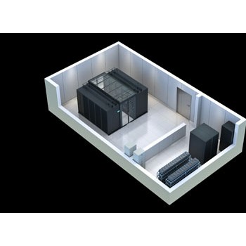 上海檔案館冷通道機房建設(shè)效果圖制作|密集架|微模塊