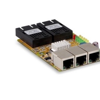 工業(yè)級(jí)嵌入式低功耗千兆2光4電交換機(jī)礦山