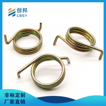 廠家供應多種 扭轉(zhuǎn)彈簧 扭力彈簧 雙扭簧 不銹鋼扭簧