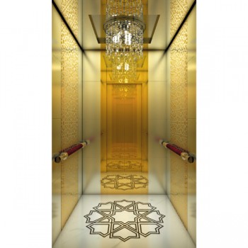 浙江室內(nèi)別墅電梯，湖州家用電梯定制，家裝別墅電梯歐式尚典