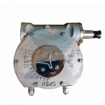 QDX3手動蝶閥不銹鋼蝸輪箱,不銹鋼手動裝置,不銹鋼減速機(jī)