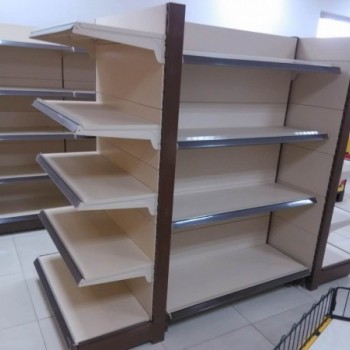 石家莊便利店貨架，石家莊超市展示貨架批發(fā)，小型超市貨架