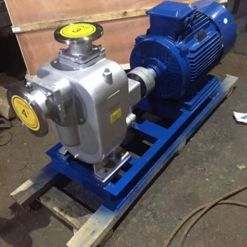 ZW型臥式自吸泵/無堵塞自吸泵，當(dāng)選上海三利