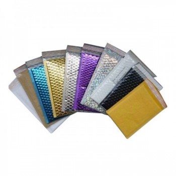 彩色鍍鋁膜氣泡袋、防震減震信封袋快遞電商包裝