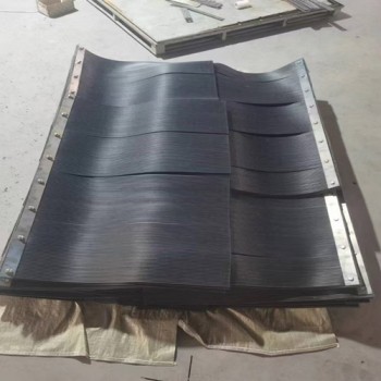 250*6mm橡膠密封膠簾可多層裝訂導(dǎo)料槽防塵簾 風(fēng)簾