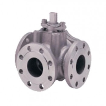 10-UTB4LA法蘭三通球閥